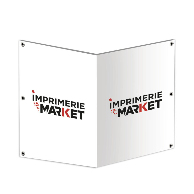 Panneau Akilux double 120 x 80 cm 2 faces 3,5 mm - Imprimerie Market