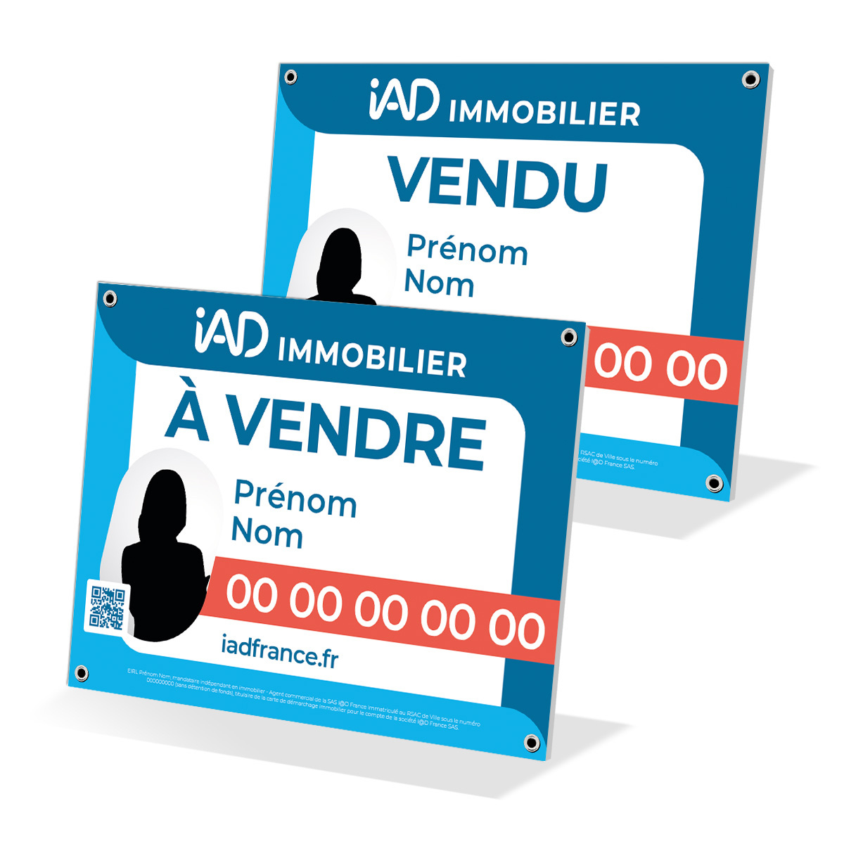 panneau immobilier iad pas cher