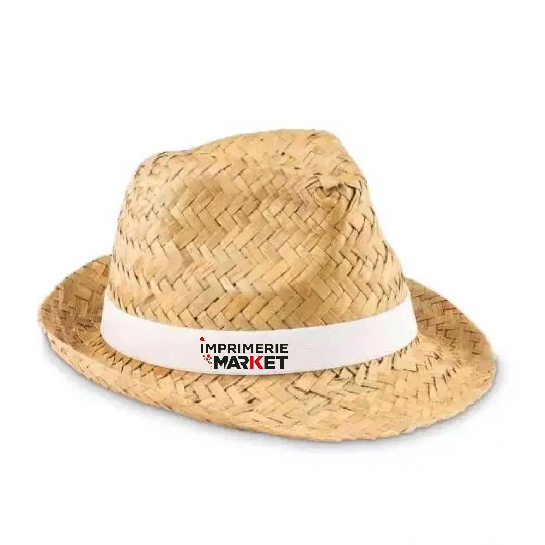 Chapeau de paille personnalisé