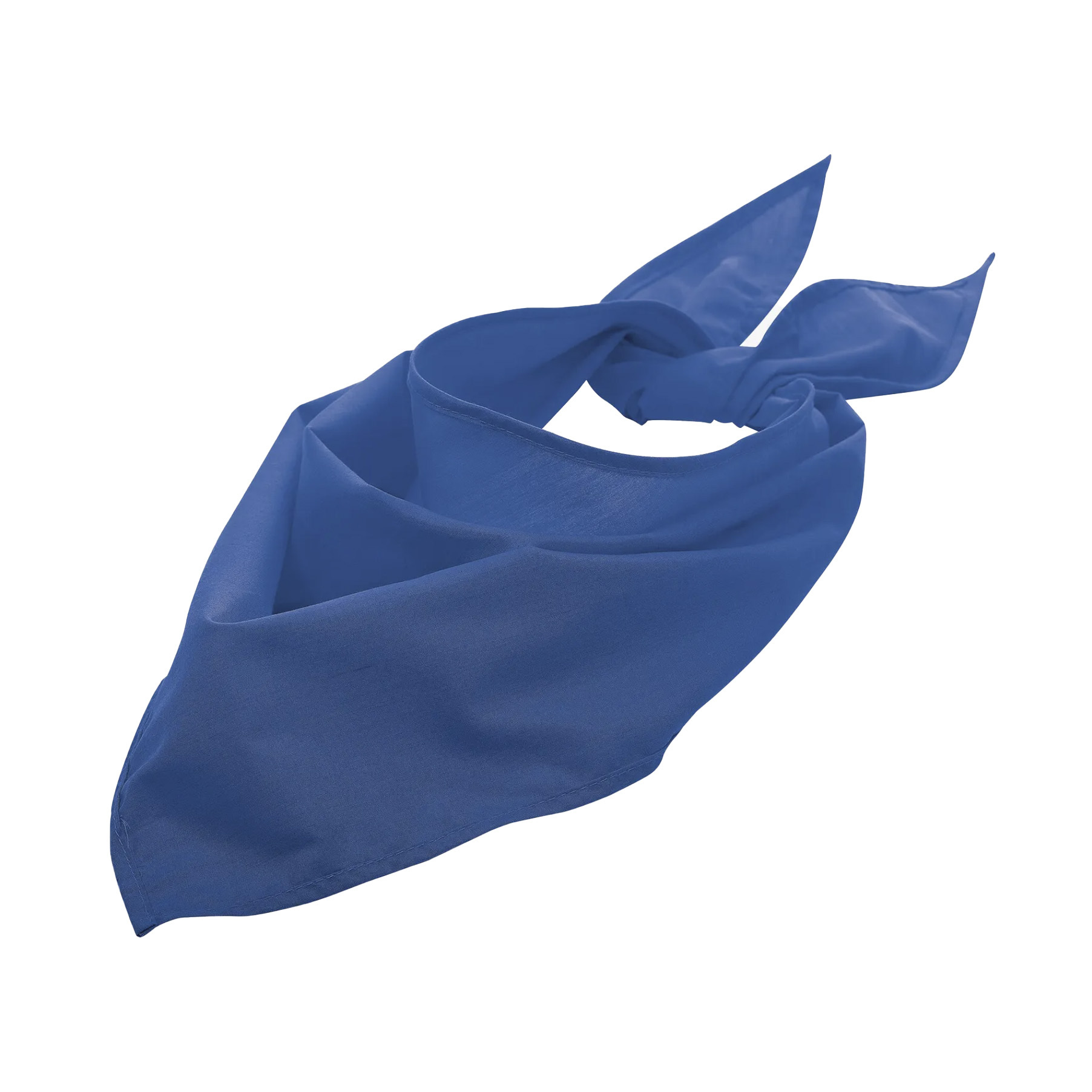 Foulard bleu personnalisable