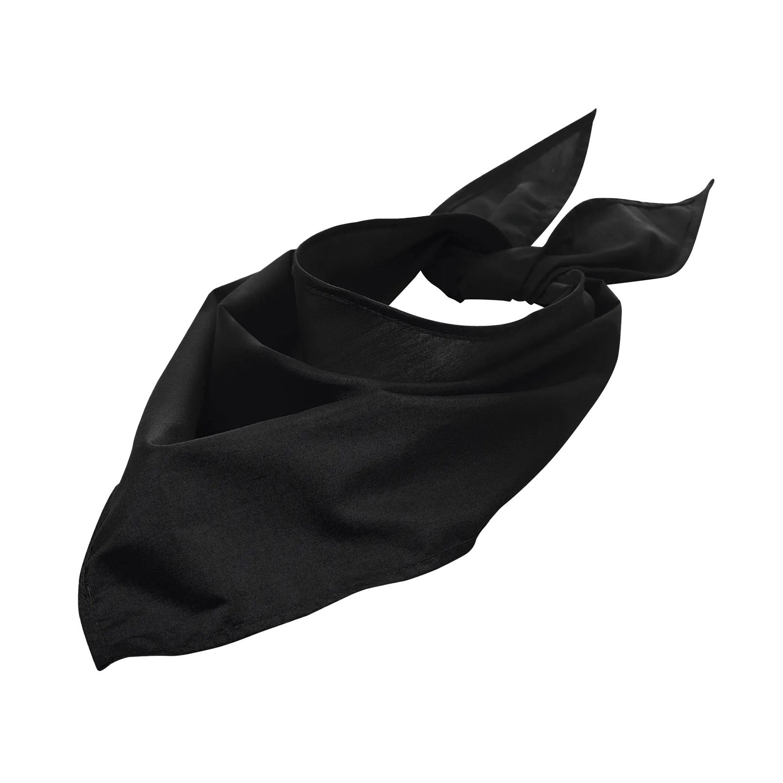 Foulard Noir personnalisable