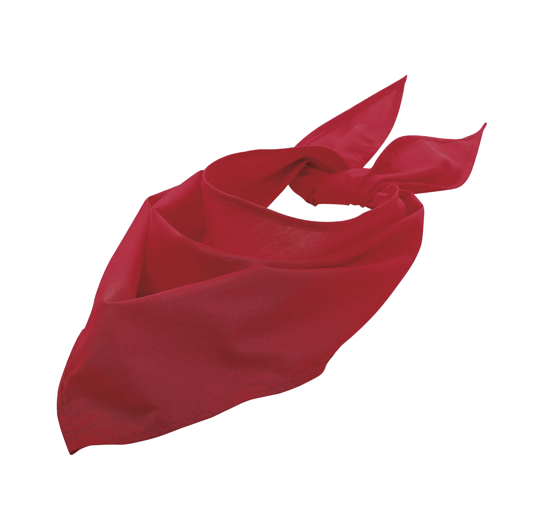 Foulard rouge personnalisable