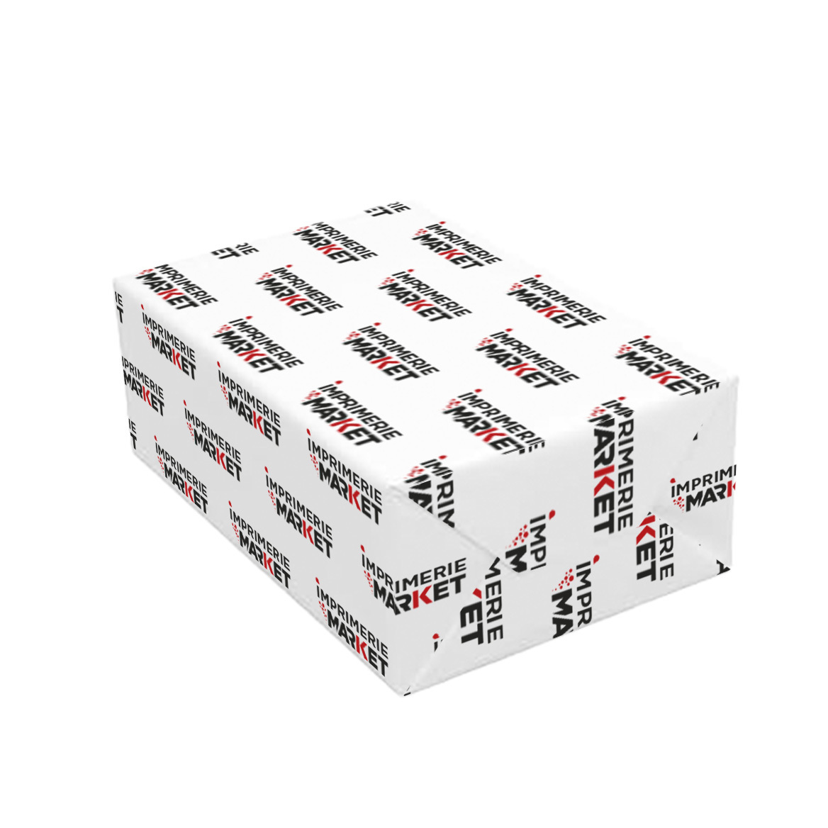 Papier cadeau personnalisé en en feuille individuelle impression en quadri format 70 cm x 100 cm