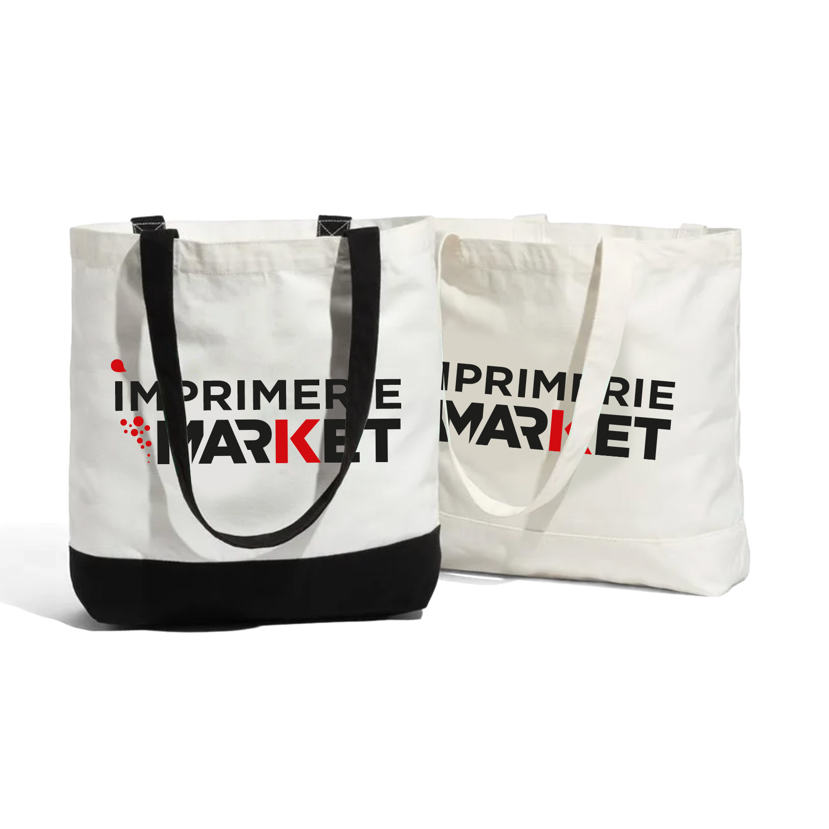 Maxi tote bag en coton personnalisable – pratique et résistant