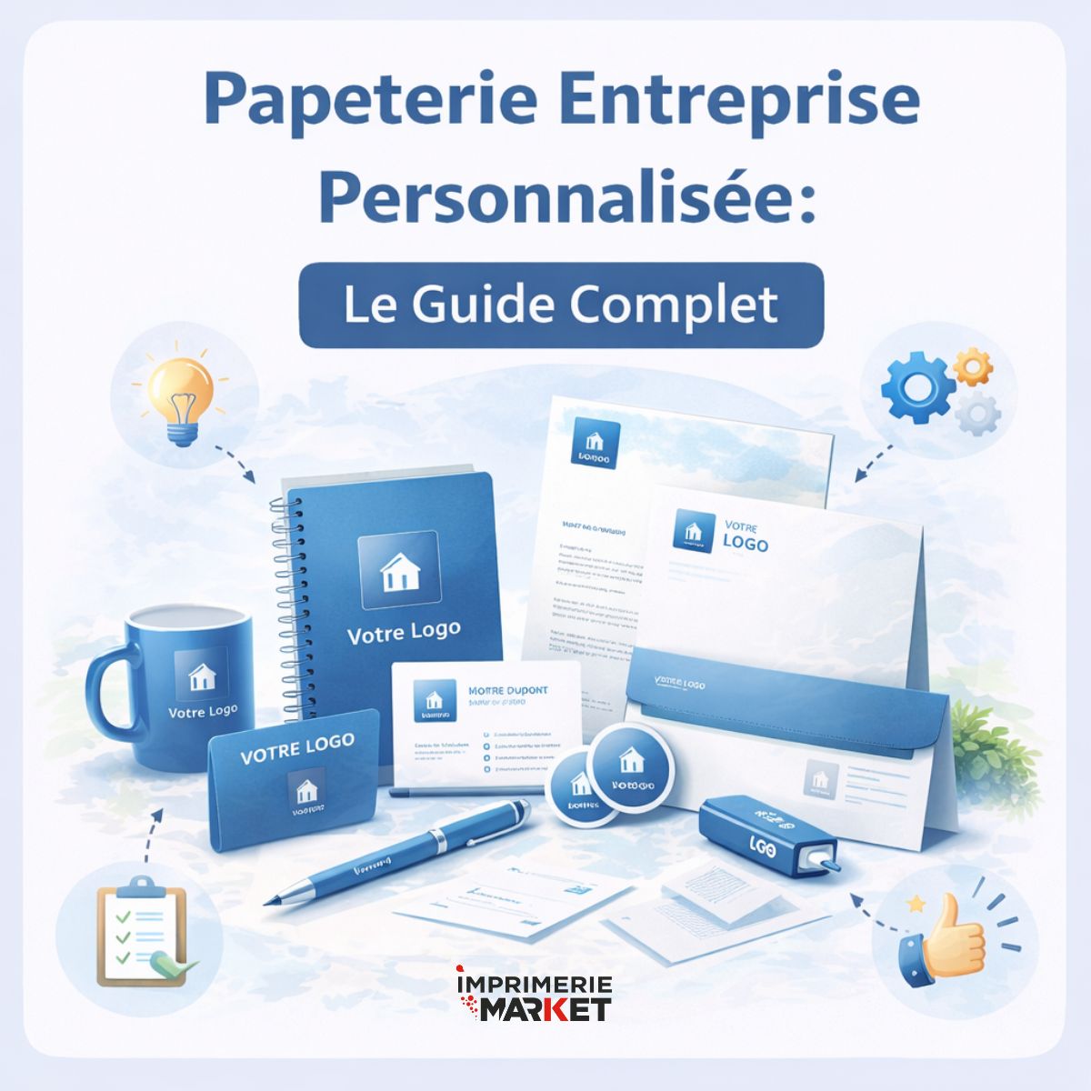 Papeterie Entreprise Personnalisée : Le Guide Ultime pour Valoriser votre Image de Marque