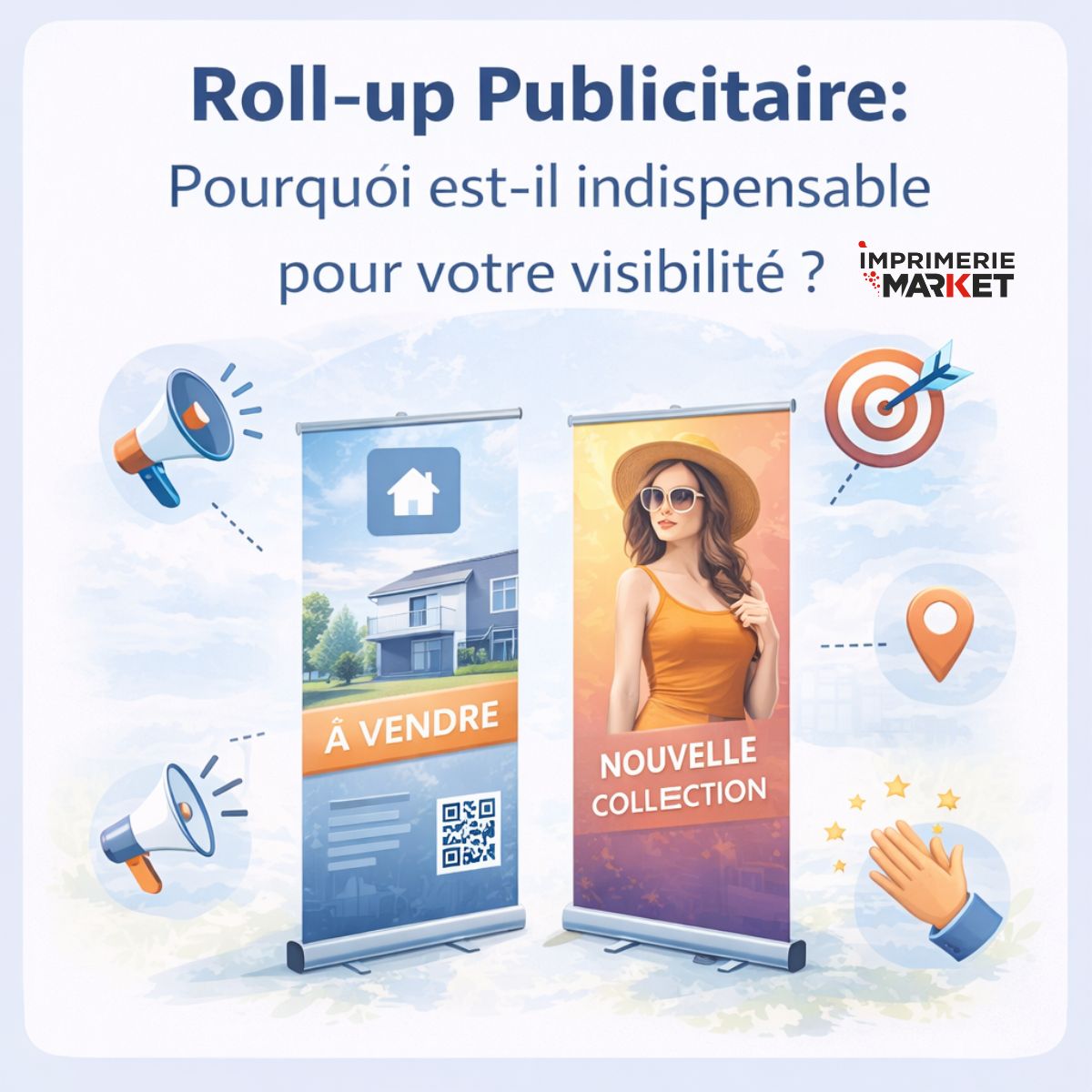 Roll-up Publicitaire : Pourquoi est-il indispensable pour votre visibilité ?