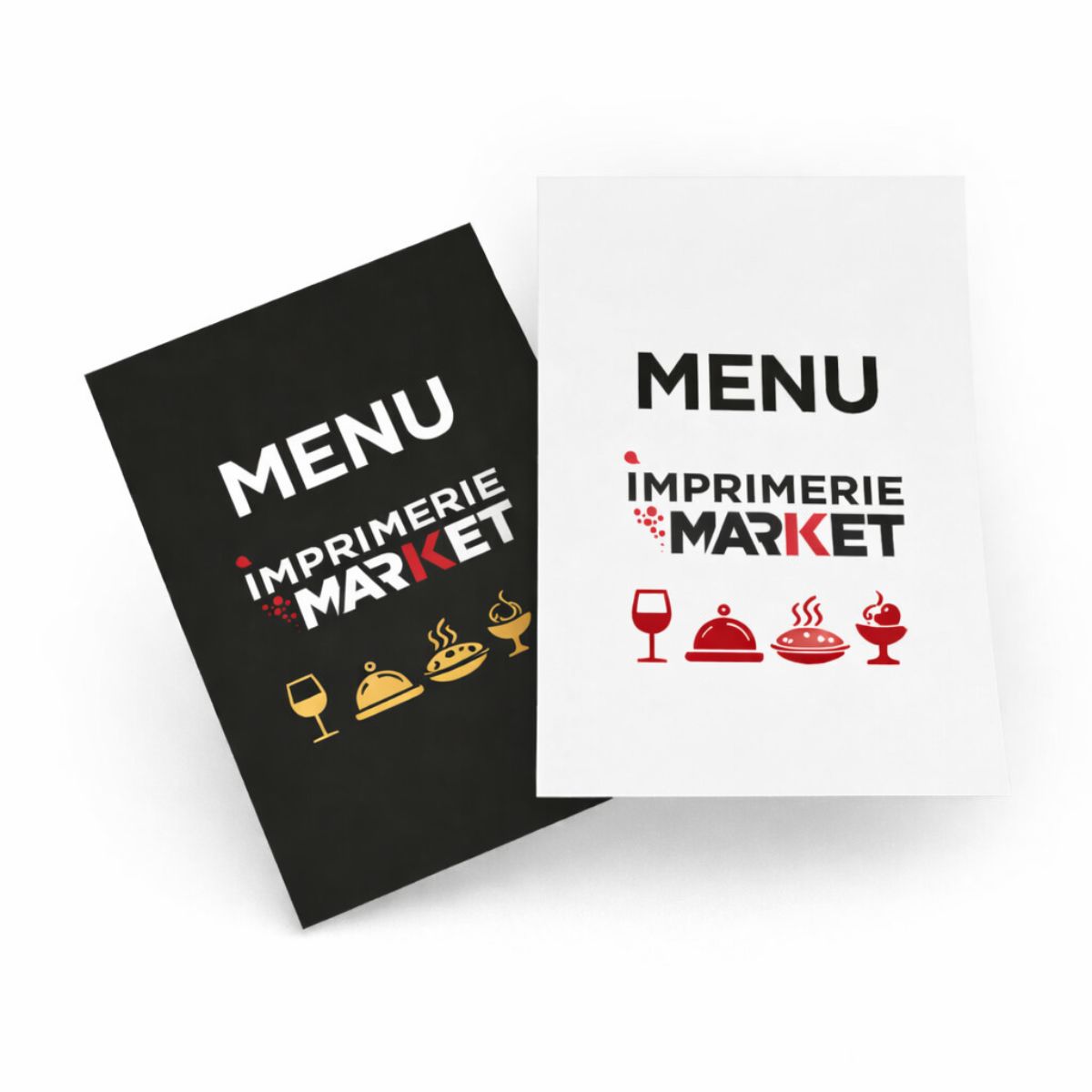 impression pas cher menu restaurant en format A5