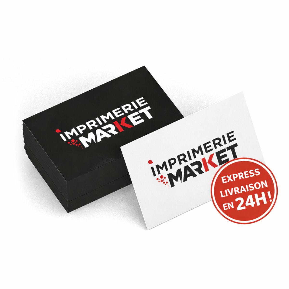 Cartes de visite express 24h - impression en 24h Commandez vos cartes de visite avant 9h et recevez-les en 24h chrono. Papier 350g premium, création sous 30 min. Le service le plus rapide de France.