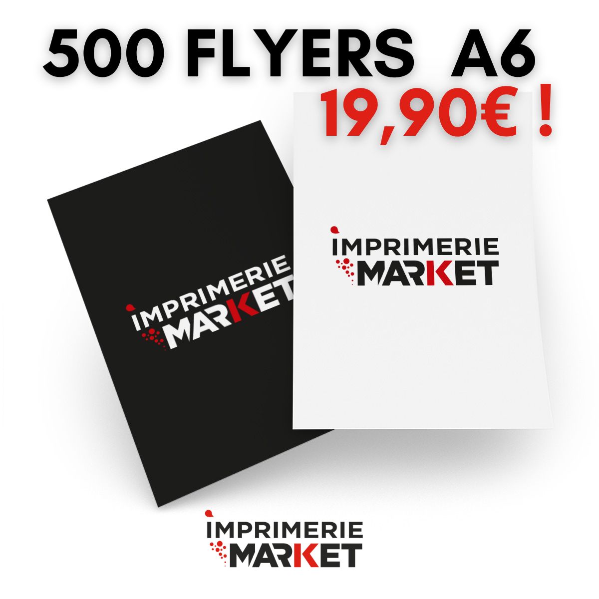 alt="Impression flyer A6 pas cher à Paris format 10x15 papier 130g"