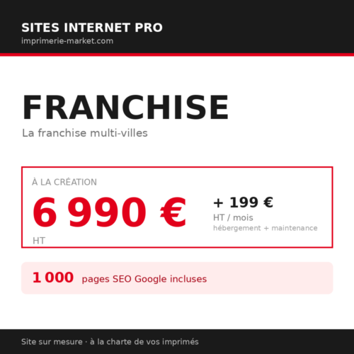 Site internet — Franchise